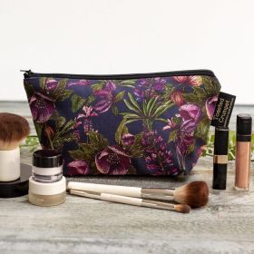 The Mulberry Collection Noir Makeup Bag